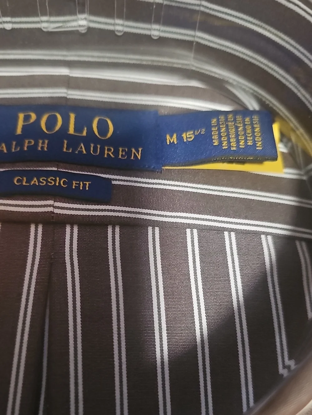 Polo Ralph Lauren Classic Fit Striped Stretch Poplin Shirt